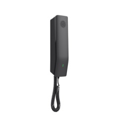 GRANDSTREAM GHP611W Telefono IP Hotelero Wi-Fi 2 lineas SIP con 2 cuentas codec Opus IPV4/IPV6 color negro con gestion en la nube GDMS
