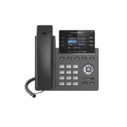 GRANDSTREAM GRP-2613 Telefono IP Grado Operador 3 lineas SIP con 6 cuentas puertos Gigabit PoE pantalla a color 2.4" codec Opus IPV4/IPV6 con gestion en la nube GDMS