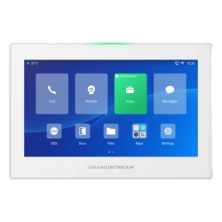 GRANDSTREAM GSC-3574 Estacion de Intercomunicacion SIP con Wi-Fi 6 Bluetooth y Control Total para Agendamiento de Salas y Edificios Inteligentes (Color Blanco)