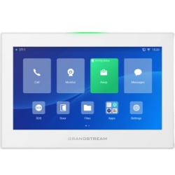GRANDSTREAM GSC-3574 Estacion de Intercomunicacion SIP con Wi-Fi 6 Bluetooth y Control Total para Agendamiento de Salas y Edificios Inteligentes (Color Blanco)