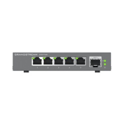 GRANDSTREAM GWN7700M Switches de red Multi-Gigabit de 2.5G No Administrable / 5 Puertos RJ45 de 100/1000/2500Mbps / 1 puerto de fibra SFP+