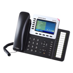 GRANDSTREAM GXP-2160 Telefono IP Empresarial de 6 Lineas con Pantalla a Color y Audio HD PoE
