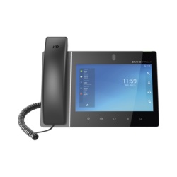 GRANDSTREAM GXV3480 Telefono IP Android 11 16 lineas SIP con 16 cuentas pantalla tactil 8" puertos Gigabit Wi-Fi Bluetooth PoE codec Opus IPV4/IPV6 con gestion en la nube GDMS