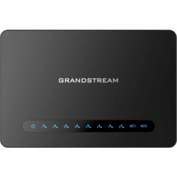 GRANDSTREAM HT-818-V2 Gateway 8 Puertos FXS (Conectar Telefono Analogo) con Router NAT Gigabit / 2 Perfiles SIP / Cifrado AES / Conferencia de Voz 3 Participantes / Calidad de Voz HD / Fax T.38 / 2 Pu