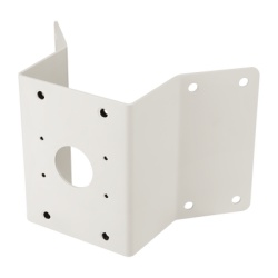 HANWHA VISION SBP-300KM1 Adaptador de esquina compatible con montaje de pared SBP-300WM1 para domos fijos y PTZ Wisenet en interior o exterior