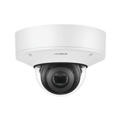 HANWHA VISION XND-6081RV Camara IP Domo Interior Antivandalica 2MP /Facil Instalacion en Prlafon / Lente Motorizado 2.8-12mm / IR 50M / WDR 150db / H.265 & WiseStream II