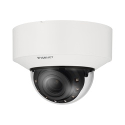HANWHA VISION XND-C7083RV Camara Domo 4MP con IA Antivandalica / Lente Motorizado de 2.8 a 10mm / WDR 120dB / Ranura MicroSD / IP52 IK08