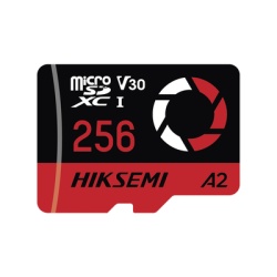 HIKSEMI by HIKVISION HS-TF-E3/256G Memoria microSD / 256 GB / 180 MB/s Lectura / 150 MB/s Escritura / V30 U3 A2 / Para Drones y Camaras de Accion / HIKSEMI CAPTURE E3