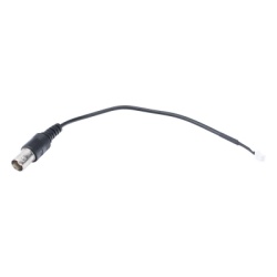 HIKVISION 101502210 Conector BNC / Cromado / Terminal Soldable / 19 cm / Compatible TURBOHD y Analógico
