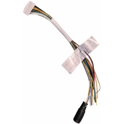 HIKVISION 101527399 Arnés para Terminal Facial / Conector Jack / Serie DS-K1T344 / Transmisión de Alarma y Voltaje