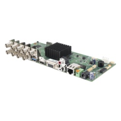 HIKVISION 200208786 Tarjeta Madre de Reemplazo / 8 Canales BNC / HDMI + VGA / 8 Entradas y 4 Salidas de Alarma / RS485