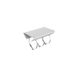HIKVISION DS-1684ZJ Montaje de Poste para Exterior / Brazo Extensible 305mm (12in) / Aleación de Aluminio / IP66 / Compatible con 30+ Modelos PTZ
