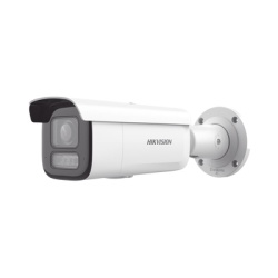 HIKVISION DS-2CD2643G2-LIZS2U [Dual Light + 2 Microfonos Integrados] Bala IP 4 Megapixel / Lente Mot. 2.8 a 12 mm / 60 mts Luz Blanca + 60 mts IR / ACUSENSE / Exterior IP67 / IK10 / WDR 120 dB / PoE+