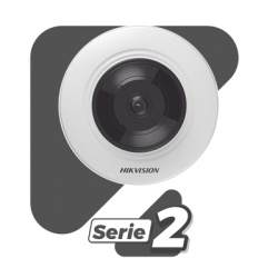 HIKVISION DS-2CD2955G0-ISU Mini Cámara Fisheye IP / 5 Megapixel / Panorámica 180°-360° / IR 8 m (26.2 ft) / Audio Integrado / PoE / Alarmas I/O - Img 5