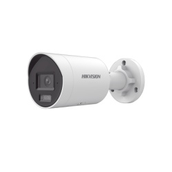 HIKVISION DS-2CD3047G3-LIU Bala IP 4 Megapixel / Lente 2.8 mm / Dual Light (40 mts IR + 40 mts Luz Blanca) / Darkfighter S / Microfono Integrado / Exterior IP67 / WDR 130 dB / 4 Analiticos: AcuSense D