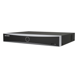 HIKVISION DS-7632NXI-K2(E) NVR IP / 32 Canales / 12 Megapixel (4K) / AcuSense con IA / Reconocimiento Facial / 2 Bahías HDD hasta 16 TB / HDMI 4K / Sin PoE