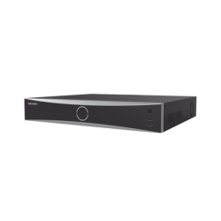 HIKVISION DS-7732NXI-K4/16P NVR 12 Megapixel (4K) / 32 canales IP / 16 Puertos PoE+ / Reconocimiento Facial / AcuSense (Evita Falsas Alarmas) / 4 Bahias de Disco Duro / Switch PoE 300 mts / HDMI en 4K