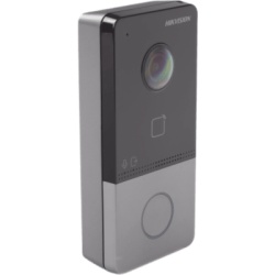 HIKVISION DS-KV6113-WPE1(C) Videoportero IP / 2 Megapixel / PoE Estándar / IR 3 m (9.8 ft) / IP65 / Ángulo 129° / 1 Departamento / 6 Monitores / Mifare