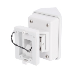 HIKVISION DS-PDB-EX-W/A Montaje para Sensor PIR Exterior / Ajuste 90° / Cobertura Extendida 90° / Incluye Adaptador
