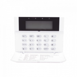 Hikvision Ds Pk Lrt Hwb Ax Hybrid Pro Teclado Compatible Con El Panel Hybrid Pro Hikvision Ds