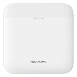 HIKVISION DS-PWA48-E-WB Panel de Alarma Inalámbrico / 48 Zonas / Wi-Fi 2.4 GHz y Ethernet / Batería de Respaldo 12 h / Comunicación 433 MHz / 4 Sirenas