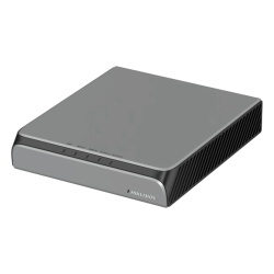 HIKVISION DS-QAPPU1212-N Procesador de Audio en Red / 12 Canales / DSP 24 bits / 4 Puertos Gigabit PoE / AES67 / USB Type-C para Video