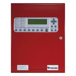 HOCHIKI FNP-1127US0ERS-120 Panel De Deteccion De Incendio Direccionable 1 Lazo SLC 127 puntos/bases sonoras por lazo En Ingles No Dialer No Tarjeta Red Expandible a 2 Lazos SLC Color Rojo Estandar 120