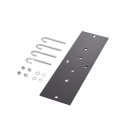 HOFFMAN LRRMPBLK Kit de Conexion a Rack Para Escalerillas de 12 y 6 in de Ancho de Acero Color Negro