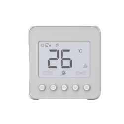 HONEYWELL HOME RESIDEO TF418WN/S Termostato digital / Serie TF418 / Fan Coil 2-4 tuberías / 110 VCA / Ventilador 3 velocidades / Válvula On-Off / LCD