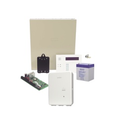 HONEYWELL HOME RESIDEO VISTA48/IPCOM Kit Panel de Alarma IP / 48 Zonas / 40 Inalámbricas y 8 Alámbricas / 3 Particiones / Comunicador IP / Teclado Alfanumérico con Receptor 6160RF