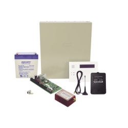 HONEYWELL HOME RESIDEO VISTA48MN02/6160RF (2 Anos 4GLTEM/5G ILIMITADO INCLUIDO) Kit Vista48LA con comunicador 4GLTEM/5G MN01 Teclado Gabinete Bateria y Transformador