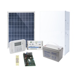 HONEYWELL HOME RESIDEO VISTA48SOLAR Kit de alarma / Panel VISTA-48LA / Alimentación solar / Teclado con receptor inalámbrico / 3 particiones