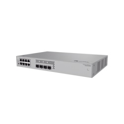 HUAWEI S220S-8P4JX Switch de Acceso eKit Administrable / Capa 2 / 8 Puertos PoE+ Gigabit + 2 SFP + 2 SFP+ / PoE Perpetuo / Presupuesto PoE 128 W / Sin licenciamiento