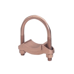 HUBBELL BURNDY HUB-GG-203 Conector Mecanico para Aterrizaje a Tierra para Cables Barra a Tuberia o Varilla de 3"- 3 1/2".