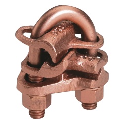 HUBBELL HUB-GX-2626 Conector mecanico para 2 cables en forma de cruz para ranura A calibre minimo 4 sol- 2/0 tre y ranura B 4 sol - 2/0 tre.