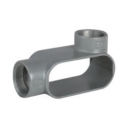 HUBBELL KILLARK HUB-L27-SA Caja Condulet Tipo L de 3/4" / Aluminio libre de Cobre.