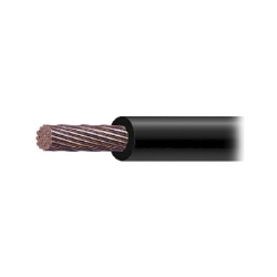 INDIANA SLY-346-BLK/100 Cable Electrico de Cobre Recubierto THW-LS Calibre 2/0 AWG 19 Hilos Color Negro (100 metros).
