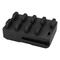 JABRA PERFORM75-10BAY-CHG Estacion de Carga 10 Bays / Para Jabra Perform 75 / Alimentacion 12V / Carga Simultanea Multiple / LED Indicadores / Certificaciones Internacionales (14217-10))
