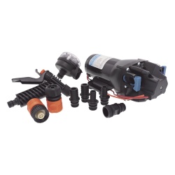 JABSCO Q401J-118N-3A Bomba de lavado de alta presion y alto caudal HotShot HD 4 de 12 Vcd 15LPM / 4GPM / 60 PSI