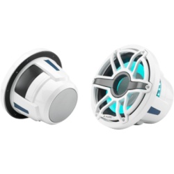 JL AUDIO 10-03085-00 Subwoofer Náutico 10" / 250 W RMS / 4 Ω / Iluminación LED Transflective™ / Cono de Polipropileno Relleno de Mica / Deflector Infinito o Caja Sellada / Marino IPX7