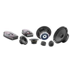 JL AUDIO 10-03846-00 JL AudioÂ® C6 / Cara Audio / Sistema de Altavoces de Componentes de Tres Vias de 6.5 Pulgadas / Potencia RMS 100W / Sensibilidad hasta 96 dB / Cono Polipropileno Mineral / Conecto