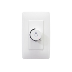 JWJ JTL-C7329 Dimmer Rotativo para Lampara Incandescentes / 300 W 127 V CA / Color Blanco.