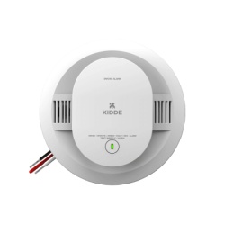 KIDDE 20SAR Detector de Humo Compacto Fotoelectrico Autonomo | 120 V y Respaldo Bateria Reemplazable AA | Modelo 21031482 | Paquete de 6