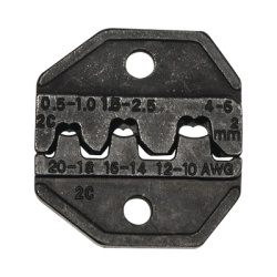 KLEIN TOOLS VDV-205-036 Matriz Ponchadora Terminales sin Aislamiento o de Cilindro Abierto 10-20 AWG. Compatible con Pinza Ponchadora VDV200-010
