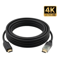 KRAMER CA-HM-82 Cable HDMI Activo 4K a 60Hz | HDR Triple Blindaje K-Lock | CA-HM (25 mts / 82 ft)