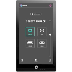 KRAMER KT-205WM Panel Táctil 5.5" IPS | Resolución 720x1280 | Multi-Touch | Android 11 | PoE 802.3af | Wi-Fi 6 | Altavoz y Micrófono Integrados | Montaje en Pared | Kramer