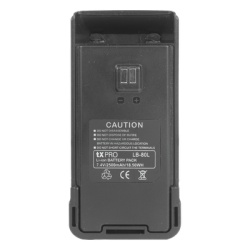 LB80L Batería Li-Ion / 2500 mAh / 7.4V / Carga 5-6 h / Compatible TX-500/600