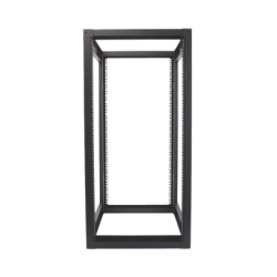 LINKEDPRO BY EPCOM EI-QR-3224-R2 Rack Estandar 19" de 4 Postes Acero 24 Unidades Profundidad Ajustable.