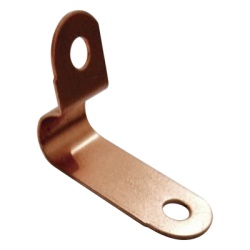 LINKEDPRO BY EPCOM LP-A-BAJA Abrazadera Cable Bajada / Cobre 99.9% / Cable hasta 1 in / Muros y Techumbres / Exterior / Sin Tuberia