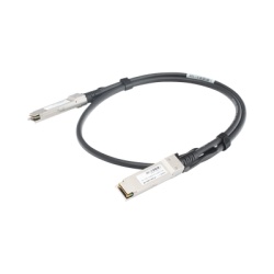 LINKEDPRO BY EPCOM LP-DAC-40G-1M Cable DAC QSFP+ de 40 Gbps a 40 Gbps / Passive Direct Attach Copper Twinax Cable / Longitud: 1 metros